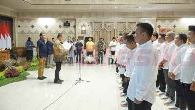 Pelantikan Pengurus KONI Kabupaten Gresik Masa Bakti 2025–2029, Sekda Achmad Washil : Dorong Peningkatan Prestasi Olahraga