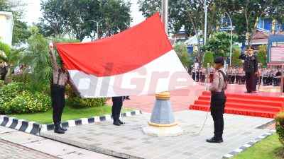 Gelar Upacara Bendera Peringati Hari Kebangkitan Nasional ke-117 Tahun 2025, Polres Gresik : Kobarkan Semangat Nasionalisme dan Persatuan