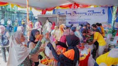 GPM Gulomantung Diserbu Warga, Sekda Gresik: Inflasi Terkendali Berkat Sinergi Lintas Lembaga