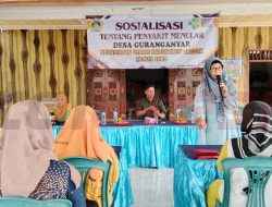 Peduli Kesehatan Warganya, Pemdes Guranganyar Cerme Gencarkan Sosialisasi Stunting dan Penyakit Menular