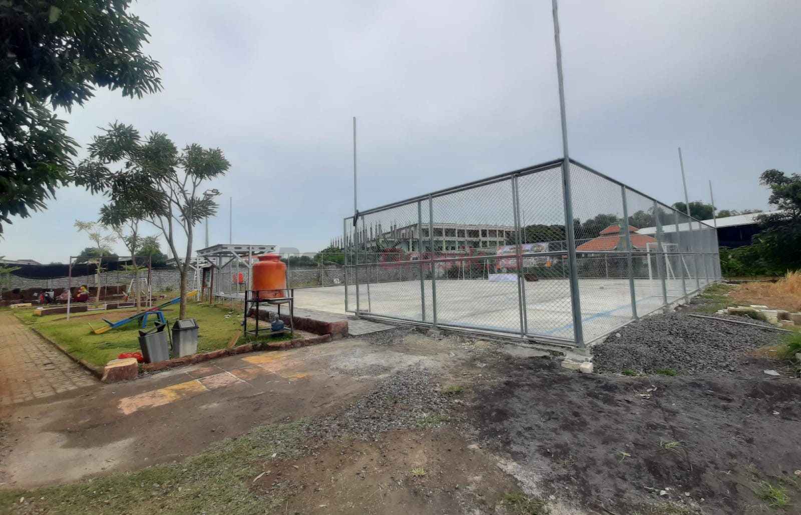 Lapangan multifungsi Desa Sembungankidul sebagai sarana olahraga dan ruang publik terpadu