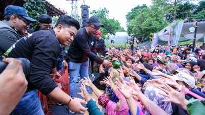 Kolaborasi Wartawan dan Mitra Sukseskan Festival Nasi Krawu di Wagos