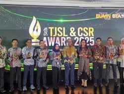 Petrokimia Gresik Raih Tiga Penghargaan Gold di TJSL dan CSR Award 2025