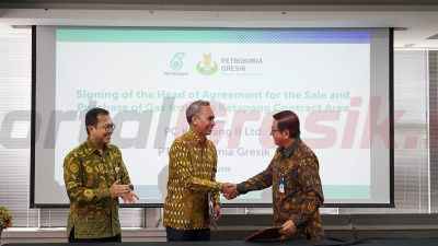 Petrokimia Gresik dan PC Ketapang II Ltd menjalin kerja sama strategis melalui penandatanganan HoA pasokan gas dari Blok Ketapang di Jakarta