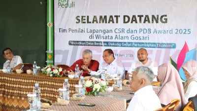Tim juri CSR dan PDB Awards 2025 mengumumkan pencalonan ini usai melakukan verifikasi lapangan di lokasi wisata Wagos, Rabu (18/6/2025).