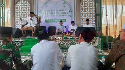 Haul Mbah Noloyudho di Sumberrejo Gresik, Warga Padati Masjid Jami’ Baitul Muttaqin