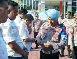 Bidpropam Polda Jatim Gelar Gaktibplin dan Tes Urine di Polres Gresik, Seluruh Personel Negatif Narkoba