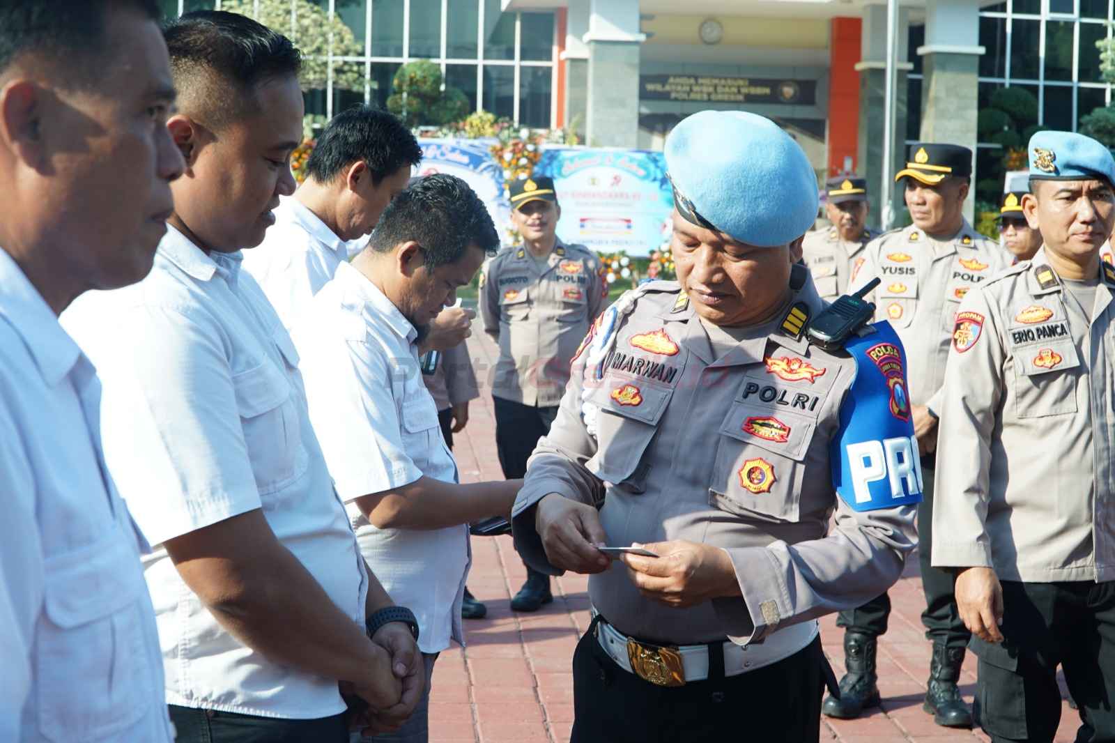 Bidpropam menggelar Operasi Penegakan Ketertiban dan Disiplin (Gaktibplin) serta tes urine mendadak terhadap anggota Polres Gresik, Rabu (2/7/2025).