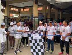 Unik dan Edukatif, Pemdes Hulaan Gresik Gelar “Fun Run” Bersama BNN dan Polsek Menganti untuk Cegah Narkoba