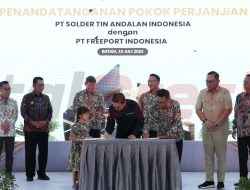 Freeport dan Stania Teken HoA Penjualan Timbal dan Perak, Dorong Hilirisasi Industri Logam Nasional