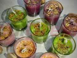 Karang Taruna Desa Pegundan Gresik Ubah Jelantah Jadi Lilin Aromaterapi Ramah Lingkungan