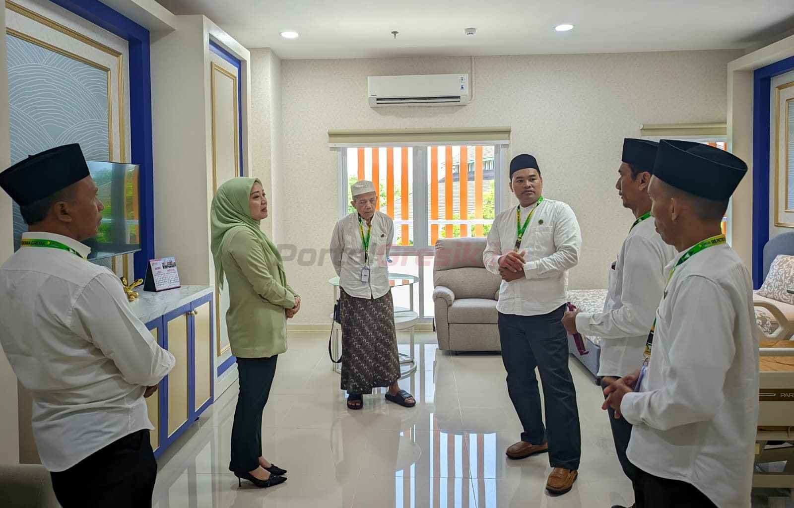 Majelis Ulama Indonesia (MUI) Kabupaten Gresik melakukan kunjungan ke RS Petrokimia Gresik, Rabu (27/8/2025)
