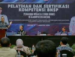 Pemkab Gresik Dorong Kemajuan Wisata Lewat Pelatihan Pemandu Wisata Bersertifikat