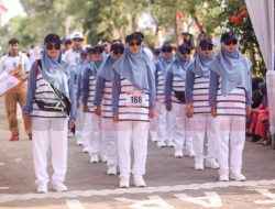 Desa Kauman Sidayu Borong Juara Gerak Jalan HUT RI ke-80