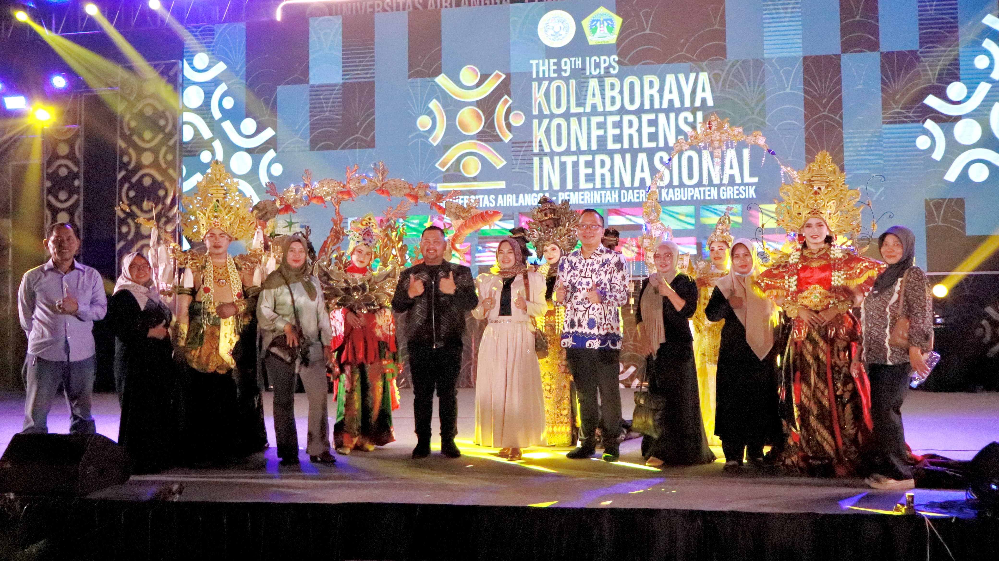 Pemerintah Kabupaten (Pemkab) Gresik bersama Sekolah Pascasarjana Universitas Airlangga (UNAIR) menggelar The 9th ICPS Kolaboraya