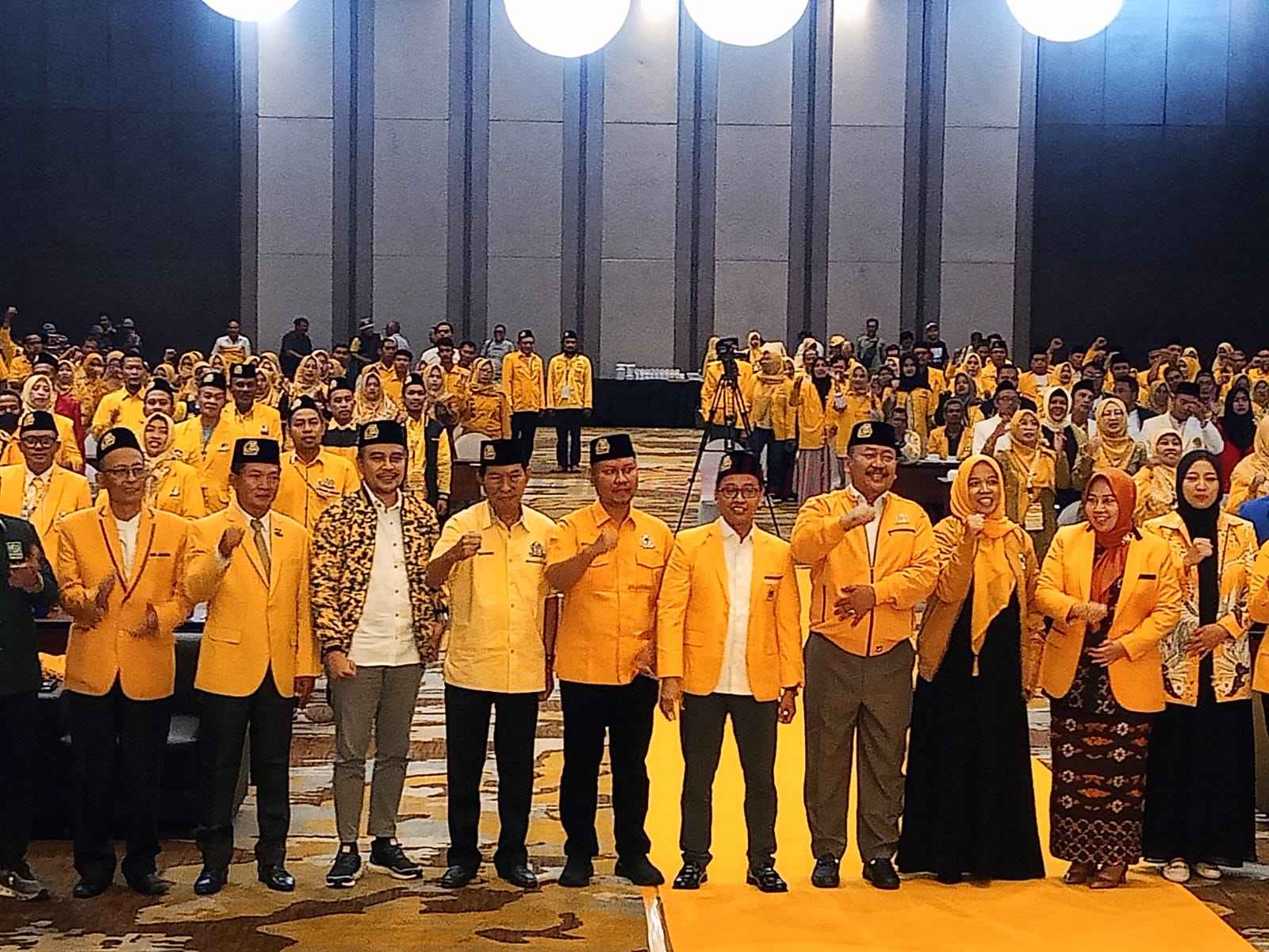 Musyawarah Daerah (Musda) ke-XI DPD Partai Golkar Gresik resmi menetapkan Wongso Negoro sebagai ketua baru menggantikan Ahmad Nurhamim. Musda yang digelar di Hotel Aston Gresik, Selasa (2/9/2025),