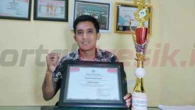 Desa Ngampel Pertahankan Juara 1 Percepatan Pelunasan PBB se-Kecamatan Balongpanggang