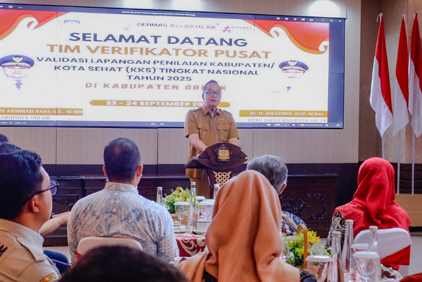Tim Validasi Nasional Tinjau Program Kabupaten Sehat di Gresik