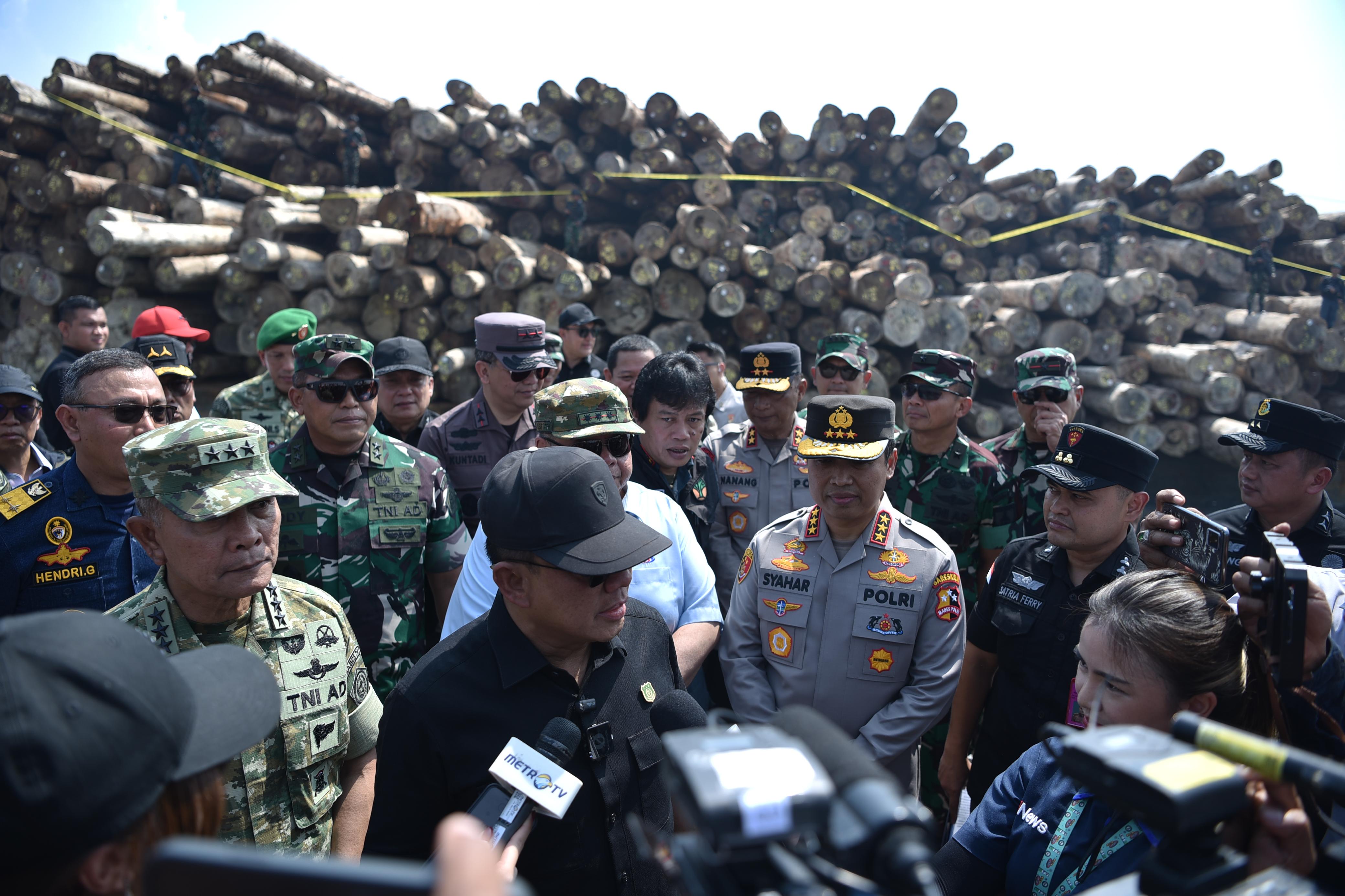 Kepala BPKP RI Apresiasi Satgas PKH Ungkap Kasus Illegal Logging Rp 240 Miliar di Gresik