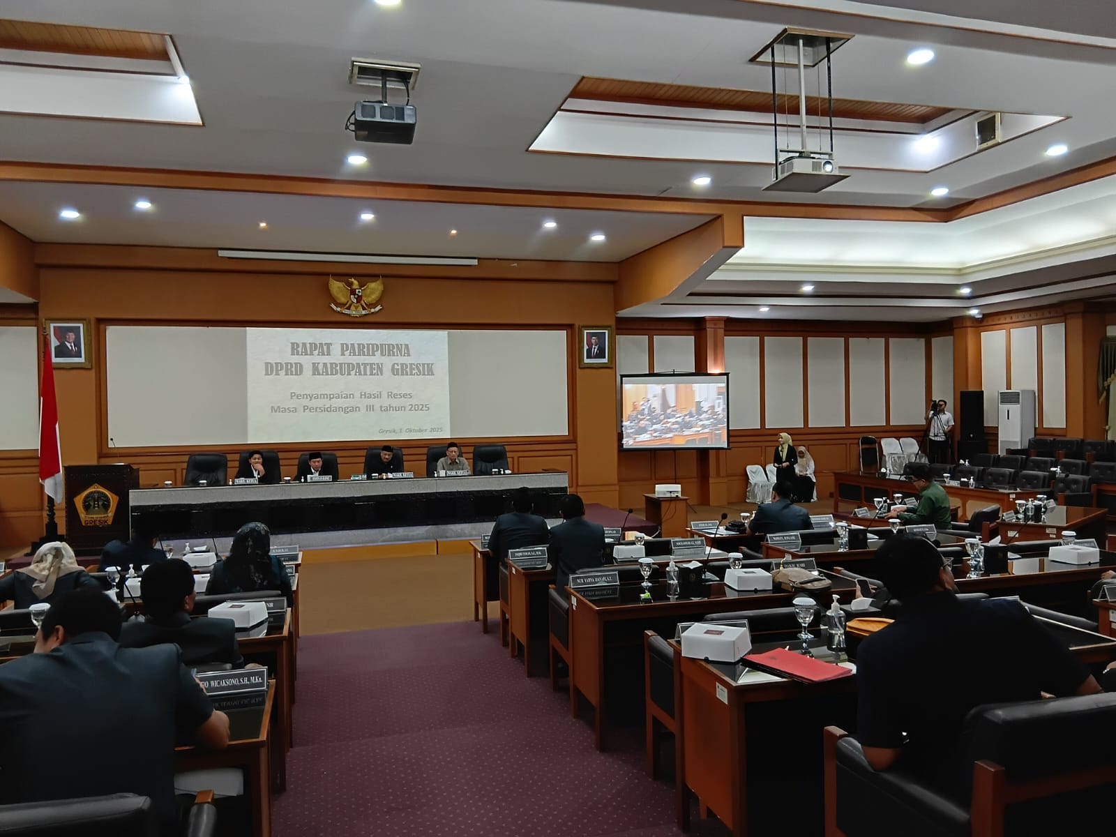 DPRD Gresik Gelar Paripurna Penyampaian Hasil Reses, Aspirasi Warga Jadi Fokus Pembangunan