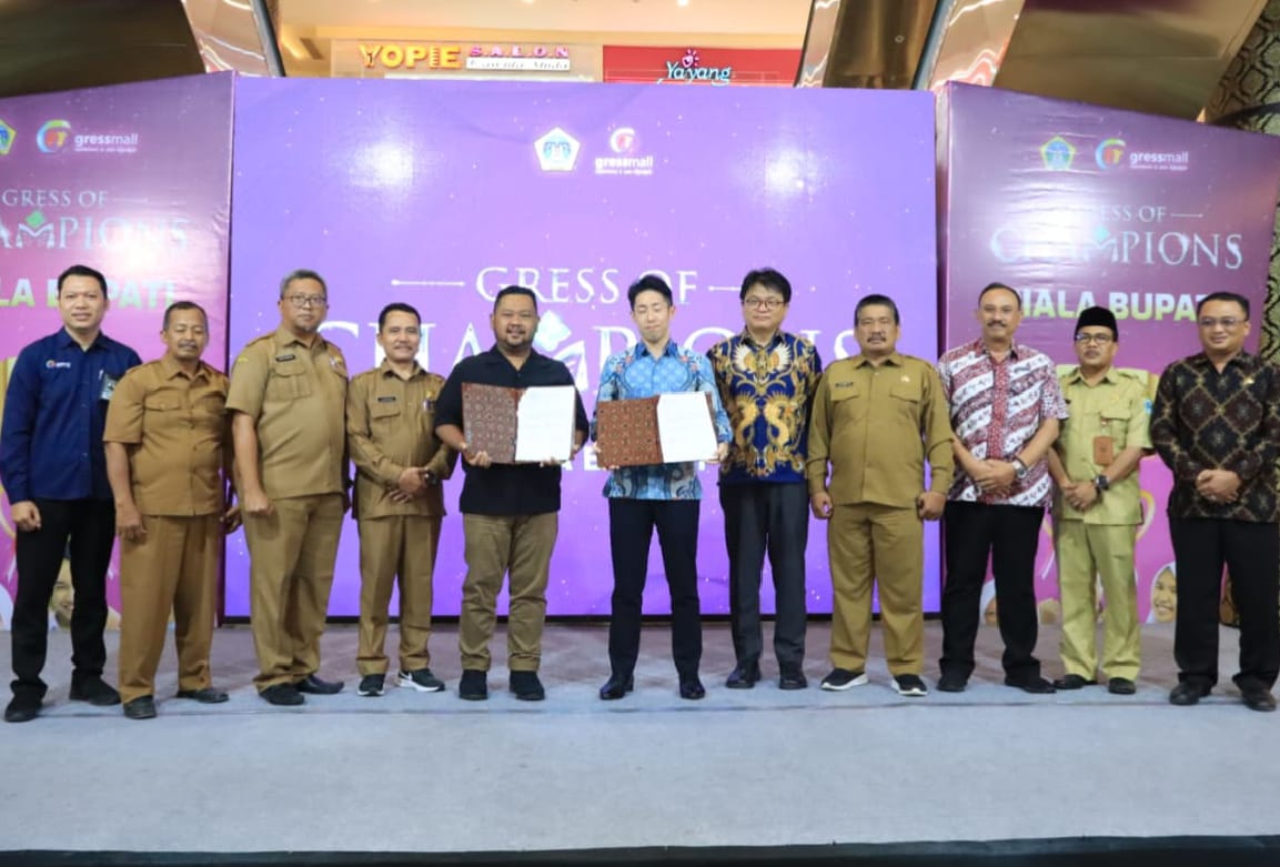 Bupati Gresik Teken MoU dengan Sprix Inc. Jepang untuk Tingkatkan Kualitas Numerasi