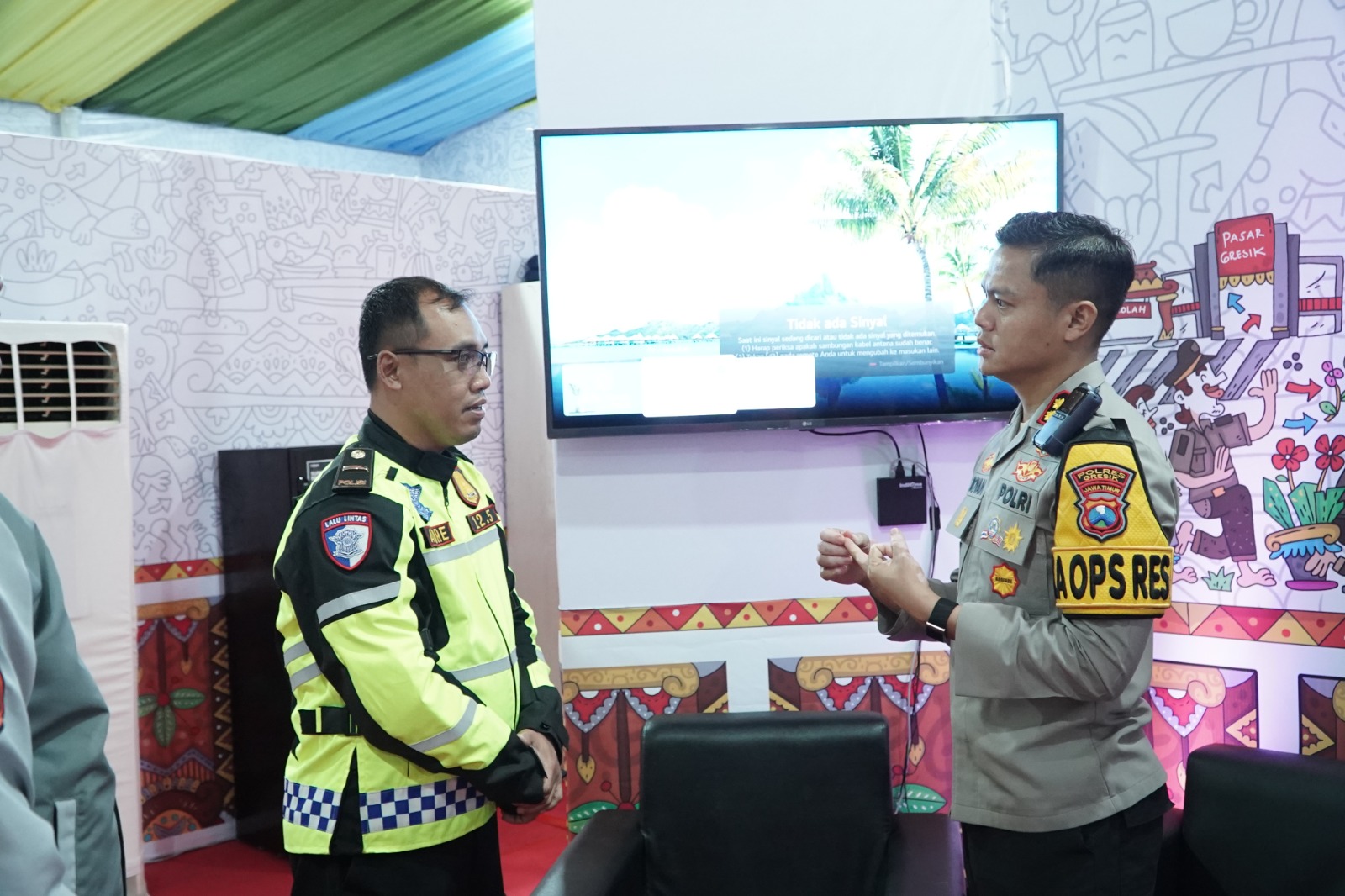 Operasi Lilin Semeru 2025, Kapolres Gresik Pastikan Pos Pengamanan Siap