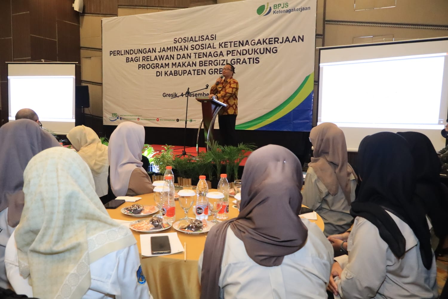 Pemkab Gresik Dorong Percepatan Kepesertaan BPJS Ketenagakerjaan bagi Tenaga SPPG Program MBG