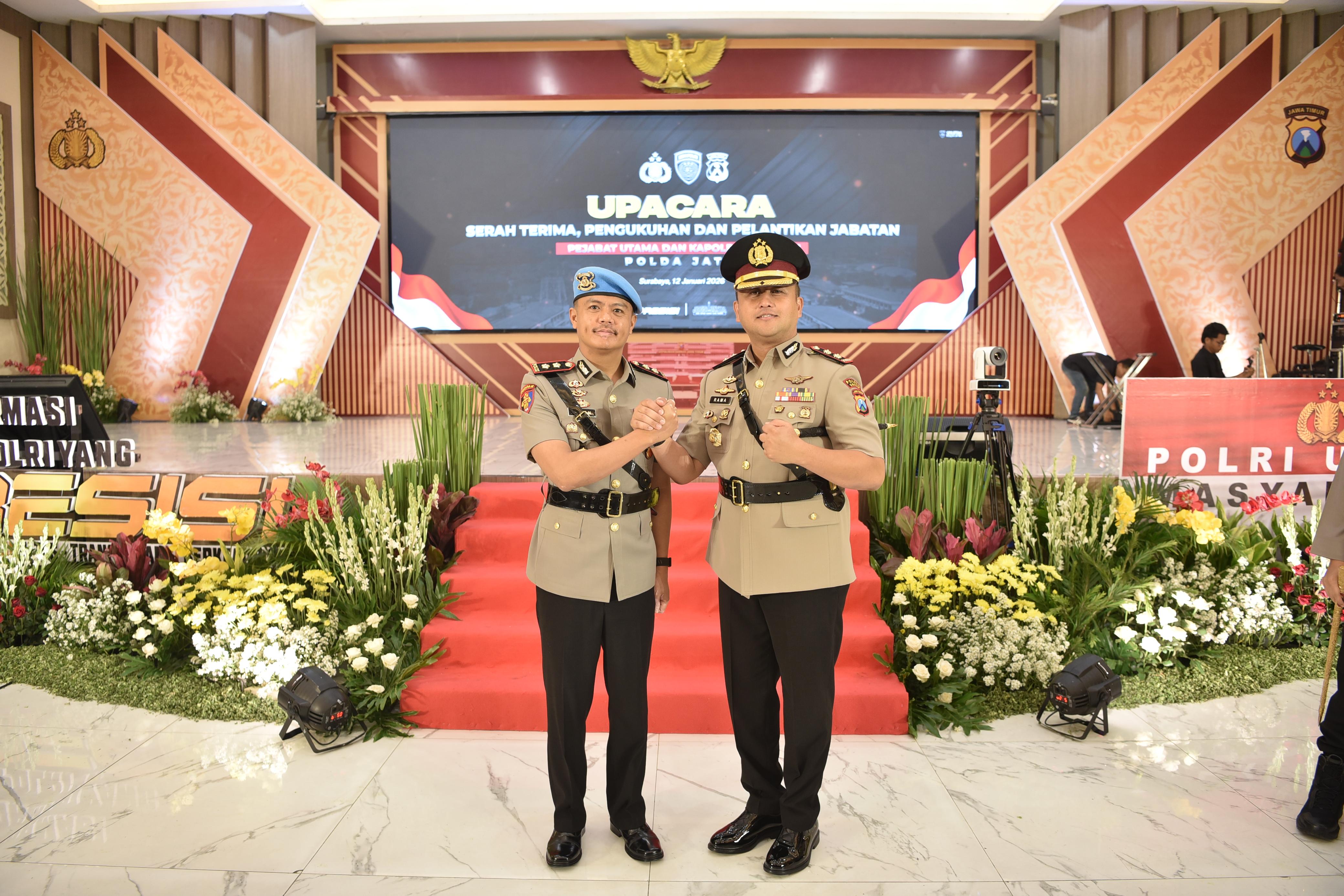 Tongkat Komando Polres Gresik Berganti, AKBP Ramadhan Nasution Resmi Jabat Kapolres