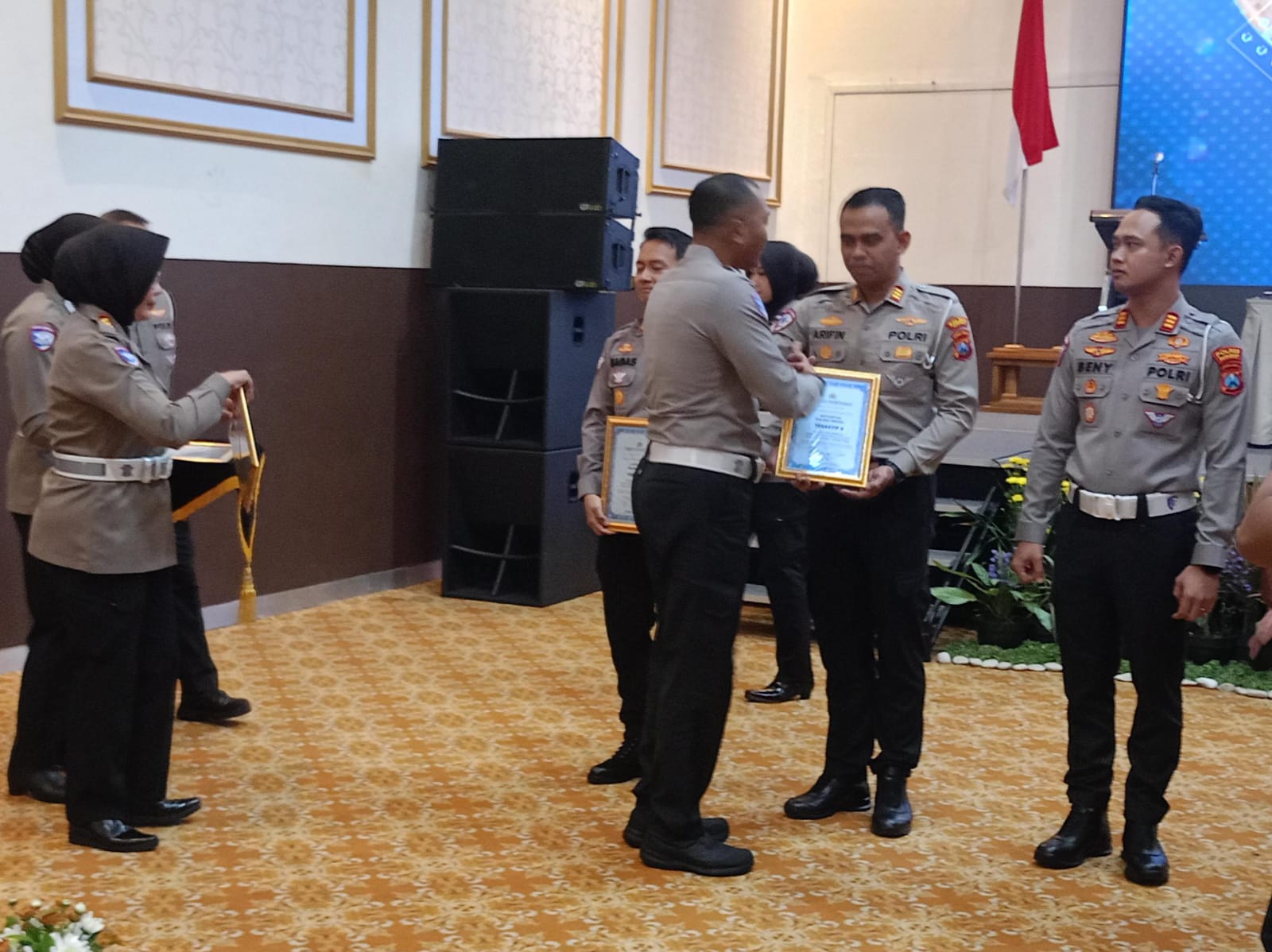 Satlantas Polres Gresik Raih Predikat Teraktif 2 dari Polda Jatim