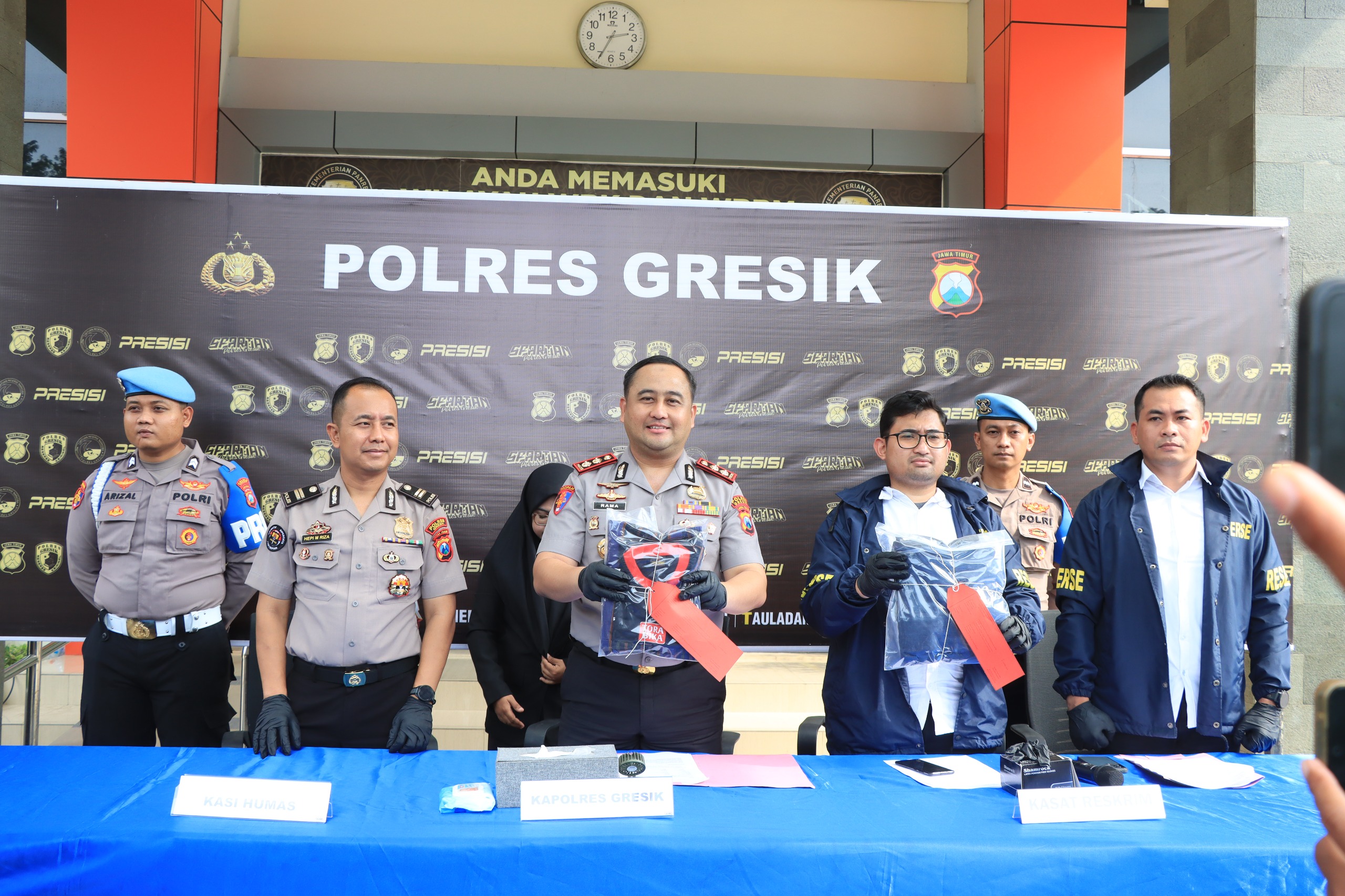 Satreskrim Polres Gresik Ungkap Dugaan Kekerasan Seksual terhadap Anak di Kebomas