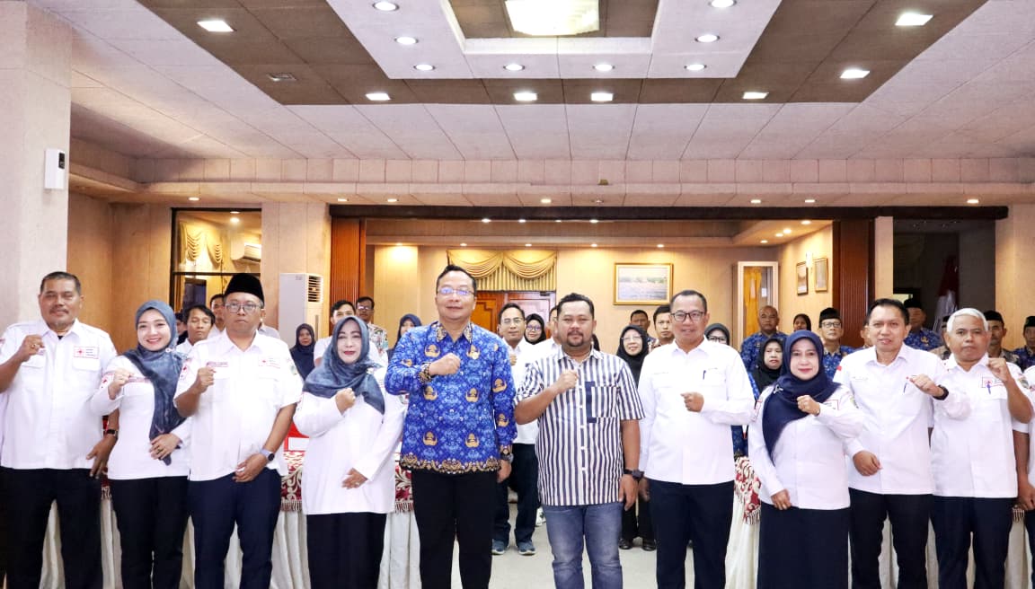 Bupati Gresik Buka Musyawarah Kerja PMI 2026, Tekankan Kesiapsiagaan Hadapi Kemarau