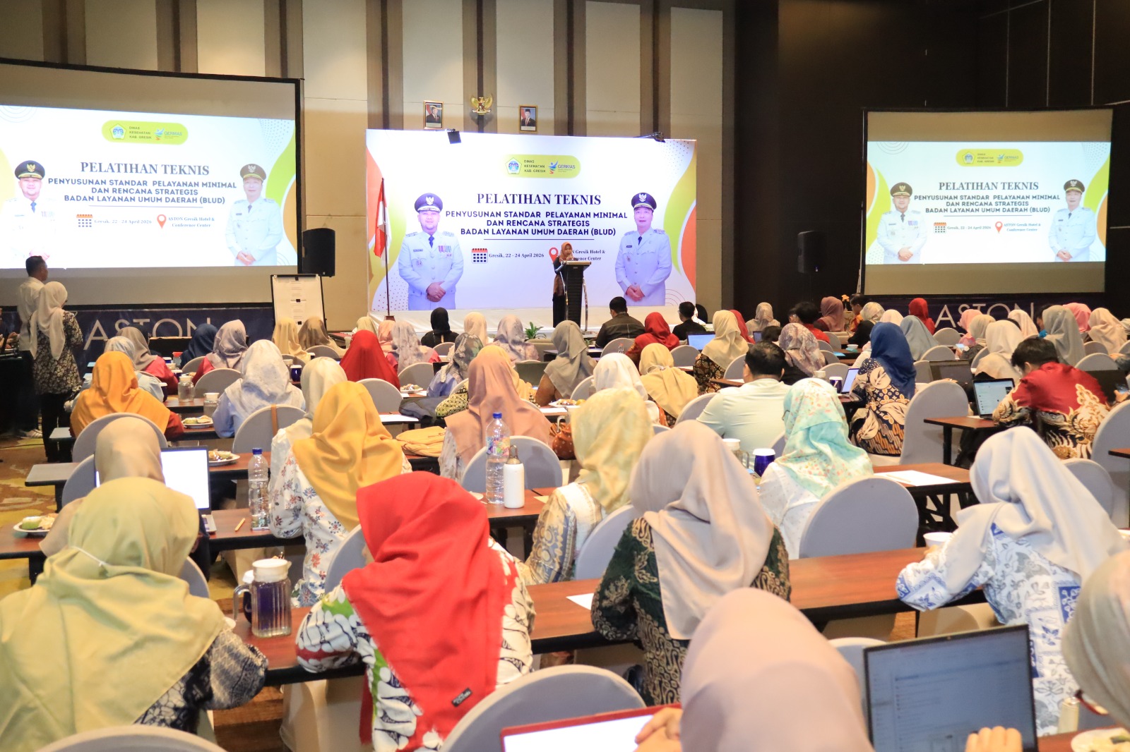 Wabup Gresik Tutup Pelatihan SPM dan Renstra BLUD, Tekankan Layanan Kesehatan Berkualitas