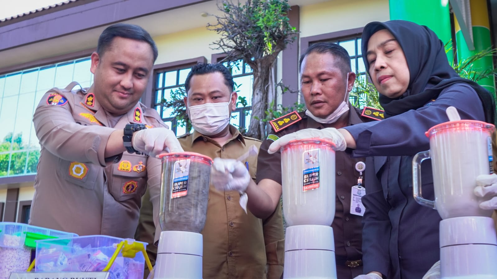 Kejari Gresik Musnahkan Barang Bukti 281 Perkara, Narkoba Masih Dominasi Kasus