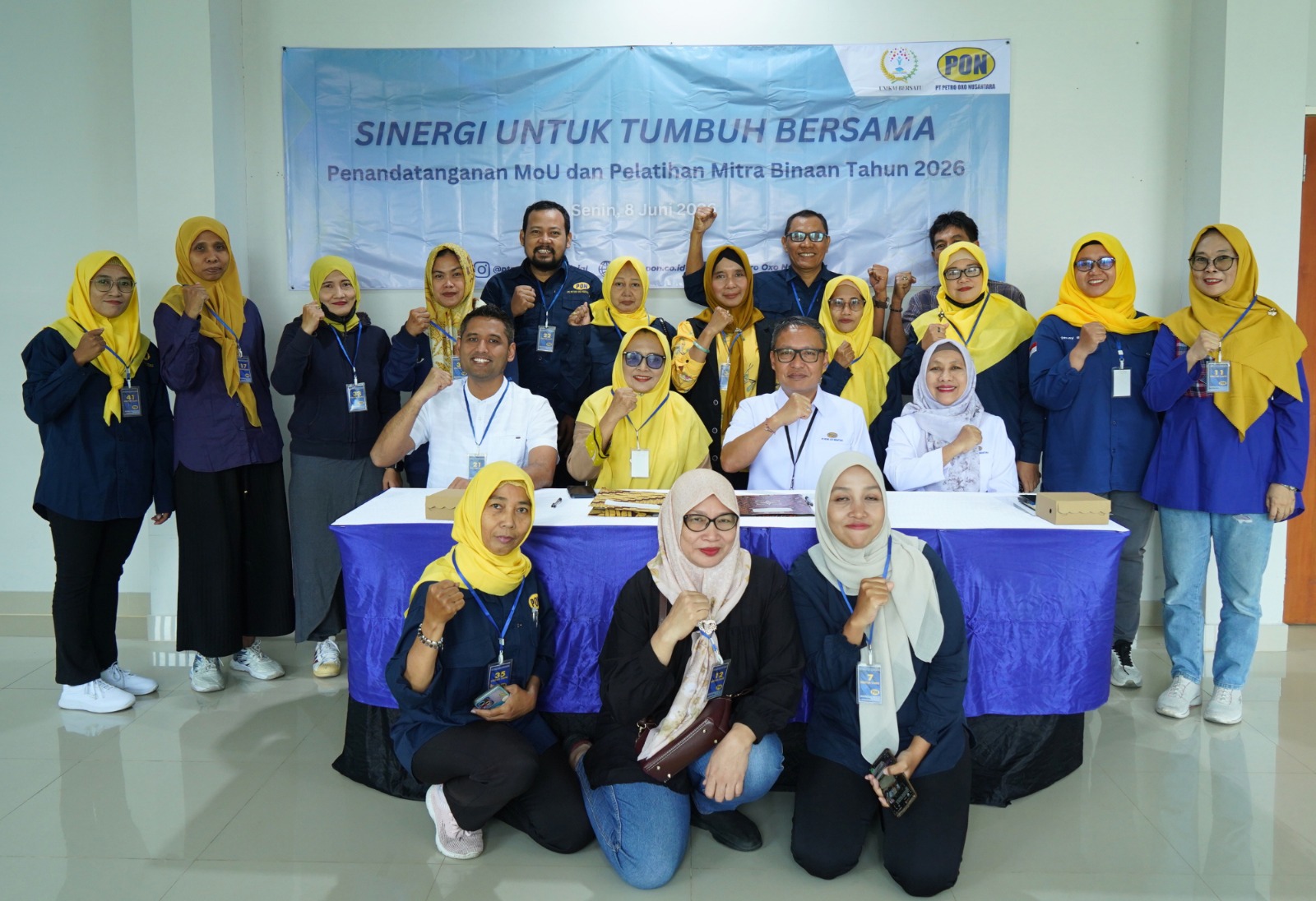 PT Petro Oxo Nusantara Perkuat Daya Saing UMKM, 16 Mitra Binaan Ikuti Pelatihan dan Penandatanganan MoU 2026