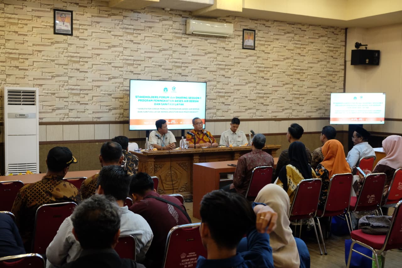 Pemkab Gresik Percepat Pemenuhan Air Bersih dan Sanitasi Aman, Manyar-Bungah Disiapkan Jadi Percontohan