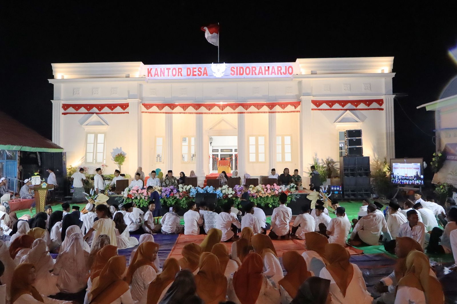Mirip Istana Negara, Kantor Desa Sidoraharjo Gresik Resmi Beroperasi