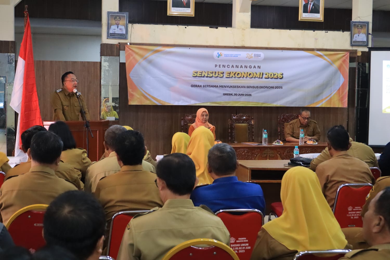 Sensus Ekonomi di Gresik Baru 17 Persen, Wabup Alif Dorong Pendataan Digital Lewat WhatsApp