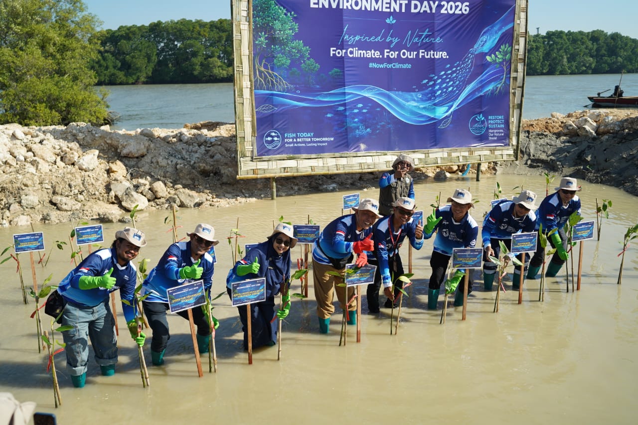 JIIPE Perkuat Tata Kelola Lingkungan Berbasis Data, Tanam 1.000 Mangrove di Kalimireng