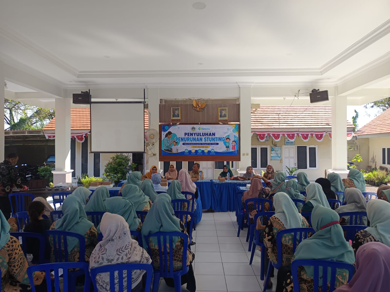 Inginkan Seluruh Warganya Terbebas dari Stunting, Pemdes Gempolkurung Menganti Masifkan Penyuluhan Penurunan Stunting