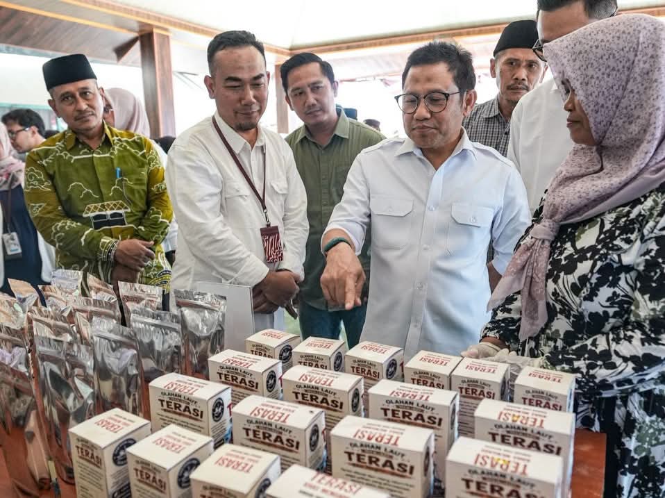 Cak Imin Tinjau Pemberdayaan PNM di Mengare Gresik, Dorong Terasi Lokal Go Nasional