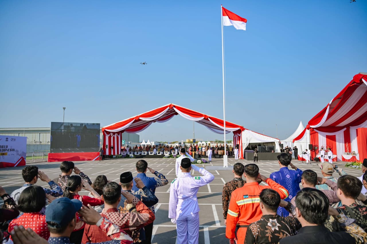 HUT ke-81 RI, Freeport Indonesia Gelar Upacara Serentak di Enam Lokasi: “Dari Timur Indonesia, Kita Bangkit Bersama”