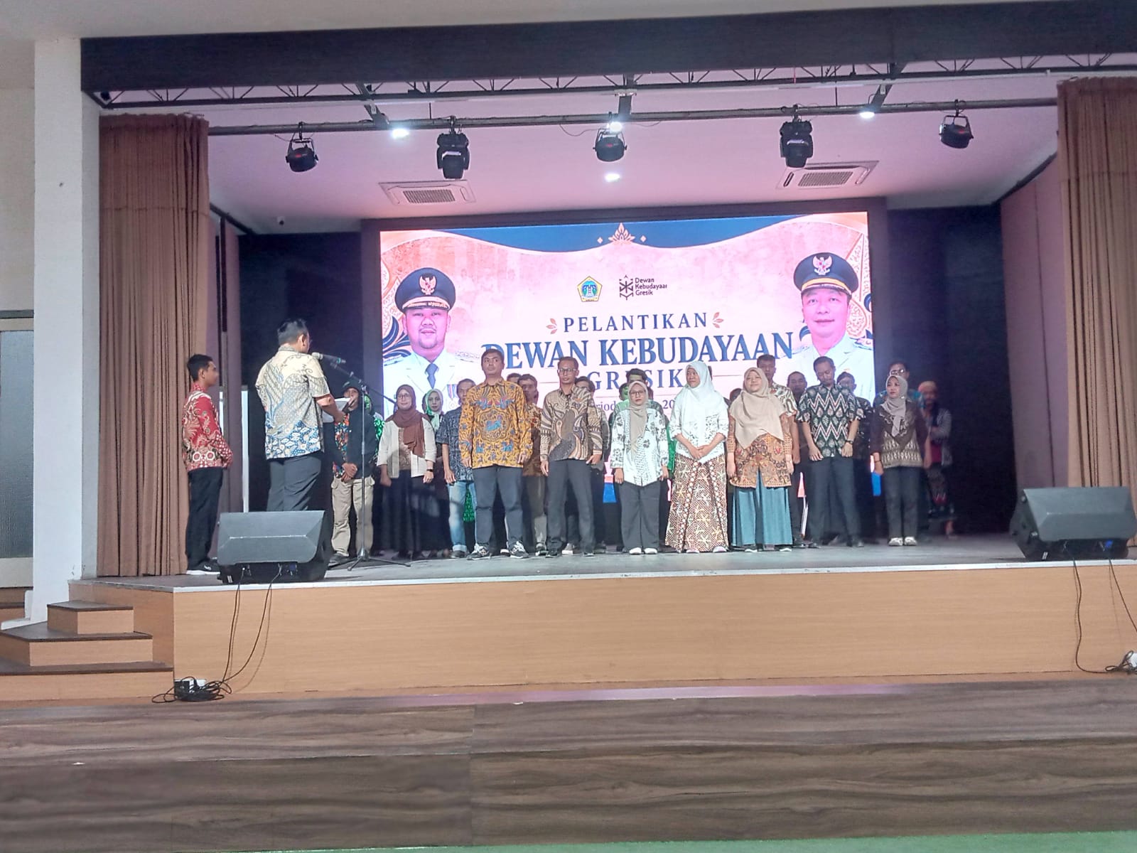 DKG Gresik Periode 2026-2029 Dilantik, Wabup Alif Dorong Budaya Lokal Masuk Sekolah