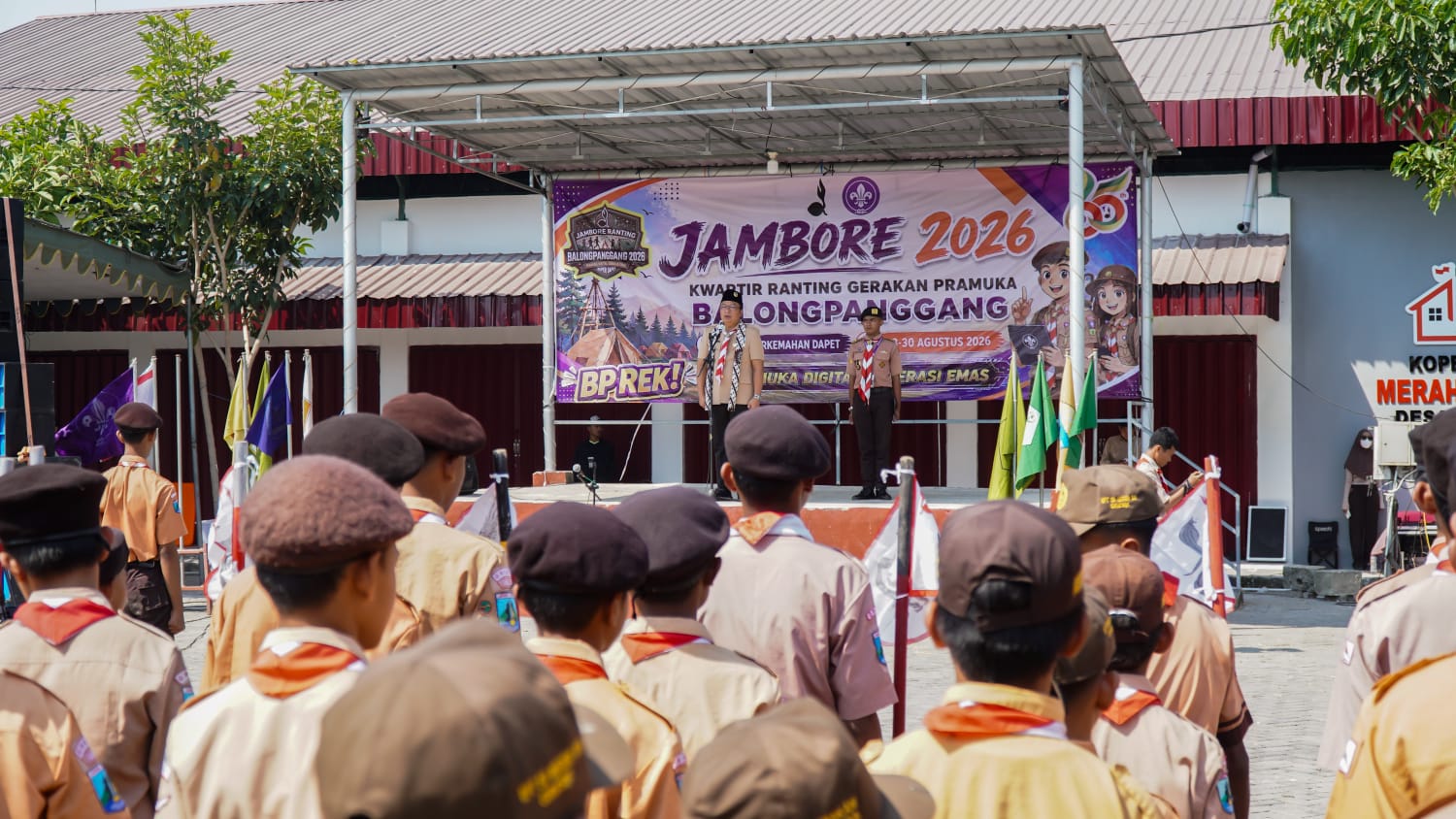 Wabup Gresik Dorong Pramuka Balongpanggang Jadi Generasi Cerdas dan Bijak Bermedia Digital