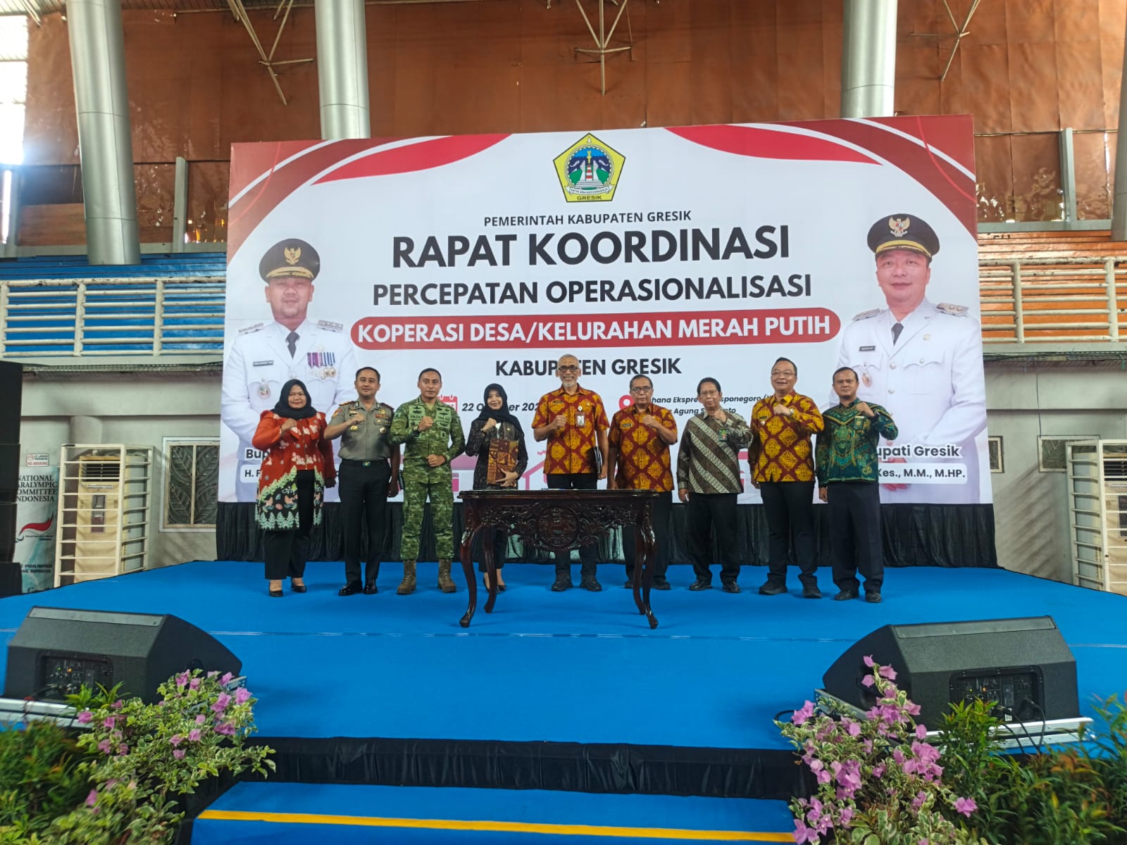 259 Gerai Koperasi Merah Putih di Gresik Rampung, 190 Koperasi Jadi Sasaran Verifikasi