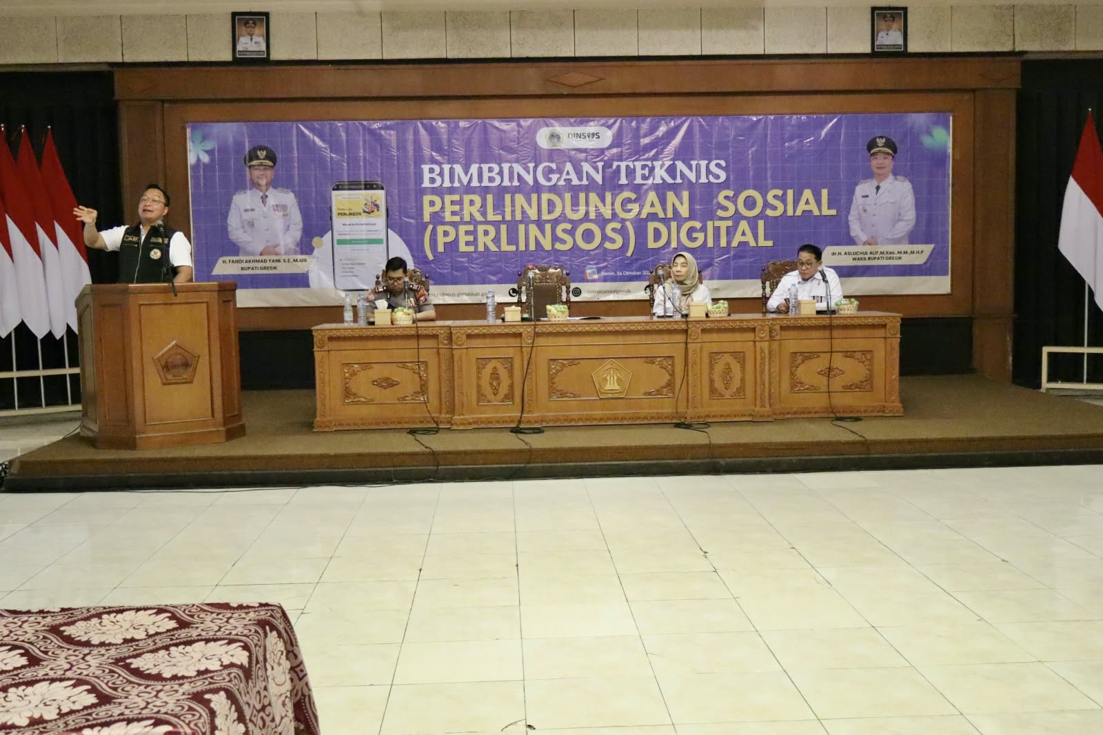 Libatkan 300 Personel TNI-Polri, Pemkab Gresik Targetkan 442.390 KK Terdata Perlinsos Digital